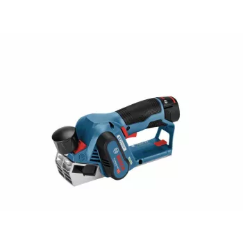   BOSCH Akkus gyalu GHO 12V-20 L-Boxx-ban (2 x 3,0 Ah + gyorstöltő)