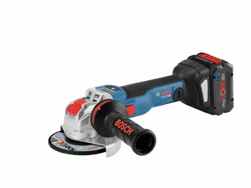 BOSCH GWX 18V-10 SC Akkus sarokcsiszoló X-LOCK (akku és töltő nélkül) L-Boxx-ban
