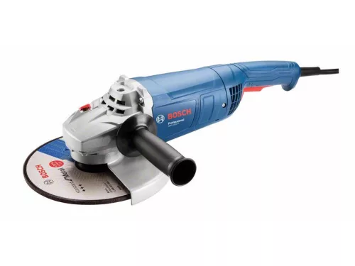 BOSCH Sarokcsiszoló 230 mm GWS 2000 P PROtection kapcsoló, kartondobozban / 2000 W