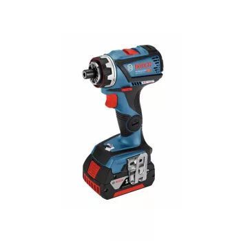   BOSCH GSR 18V-60 FC Akkus fúrócsavarozó (2x5,0Ah) + FlexiClick adapter készlet L-Boxx-ban 06019G7100