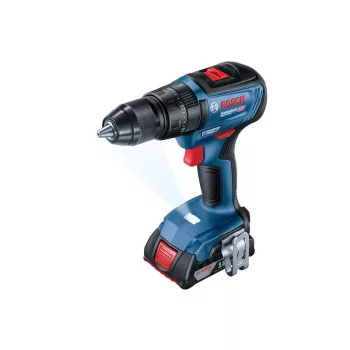   BOSCH Akkus ütvefúró-csavarozó GSB 18V-50 L-Case-ben (2 x 2,0 Ah + töltő)