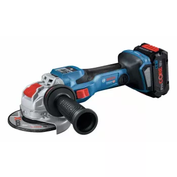   BOSCH GWX 18V-15 SC Akkus sarokcsiszoló X-LOCK (2x8,0Ah ProCORE) L-Boxx-ban
