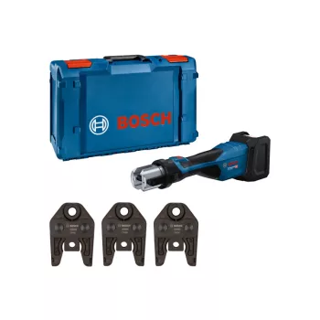   BOSCH Akkus forgófejes présgép 360° GPT 18V-32 TH szett (Akku és töltő nélkül)