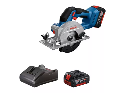 BOSCH Akkus Körfűrész GKS 18V-51 (2 x 4,0 Ah akku + töltő)