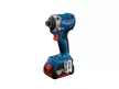 BOSCH Akkus ütvecsavarozó GDR 18V-215 L-BOXX-ban 1/4" 215 Nm (2 x 4,0 Ah akku + gyostöltő)