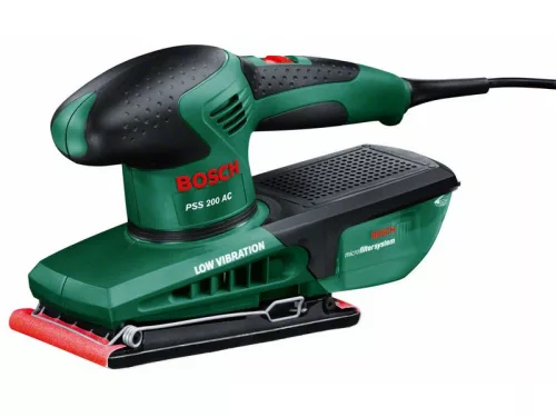 BOSCH PSS 200 AC Rezgőcsiszoló kofferben 0603340120