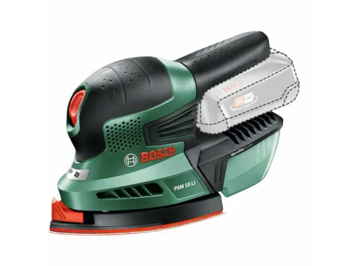 BOSCH PSM 18 LI Akkus multicsiszoló (akku és töltő nélkül) 06033A1321