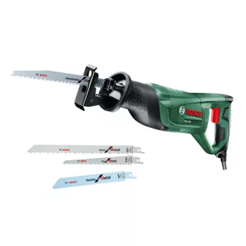   BOSCH Szablyafűrész PSA 700 E + 3 részes fűrészlap készlet / 710 W