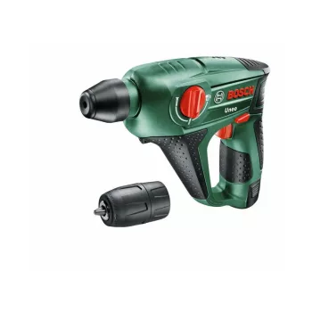   BOSCH Uneo Akkus fúrókalapács + Fúrótokmány (akku és töltő nélkül)