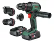 BOSCH Akkus fúrócsavarozó AdvancedDrill 18V-80 Quicksnap + adapterek 78 Nm (2 x 2,5 Ah akku + töl