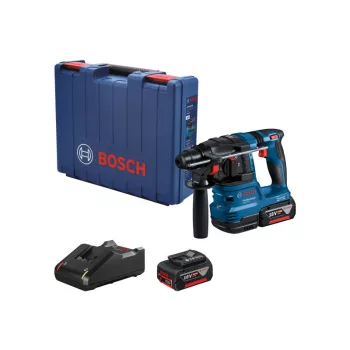   BOSCH Akkus fúrókalapács GBH 185-LI kofferben (1 x 4,0 Ah akku + gyorstöltő) SDS-Plus