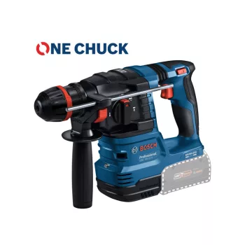   BOSCH Akkus fúrókalapács GBH 18V-22 X kartondobozban ONE CHUCK tokmánnyal (akku + töltő nélkül)