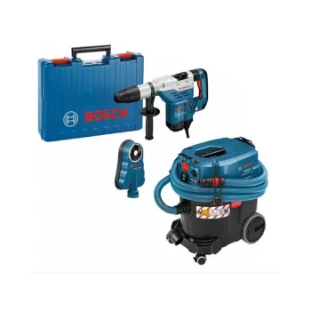   BOSCH Erőcsomag GBH 5-40 DCE kombikalapács + GAS 35 M AFC nedv/száraz porszívó + GDE68 porelszívó