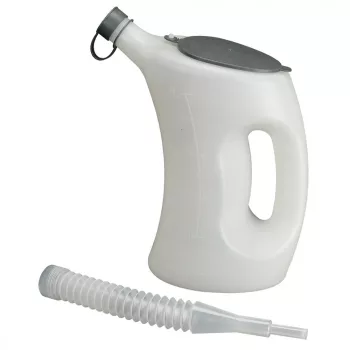 PRESSOL Fedeles mérőkancsó-FLA-PE, 3 l, átlátszó