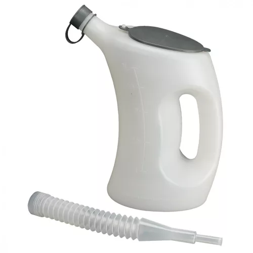 PRESSOL Fedeles mérőkancsó-FLA-PE, 3 l, átlátszó