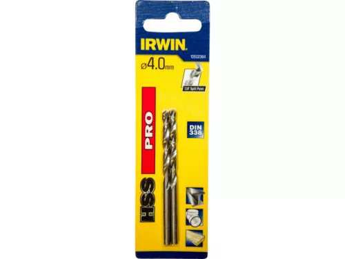 IRWIN Csigafúró 4 x 75/43 mm HSS PRO hengeres (2 db/cs)