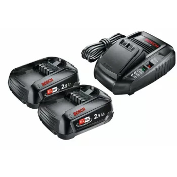  BOSCH Akkumulátor szett PBA 18V / 2 x 2,5 Ah + AL1830CV töltő