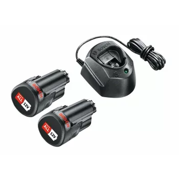   BOSCH Akkumulátor szett PBA 12V / 2 x 1,5 Ah + GAL 1210 CV töltő