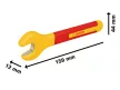 BOSCH Villáskulcs 17 mm / 160 mm 1000 V-ig szigetelt CrV