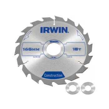 IRWIN1 Fűrésztárcsa fához 165 x 30 mm / 18T