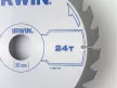 IRWIN1 Fűrésztárcsa fához 184 x 30 mm / 24T