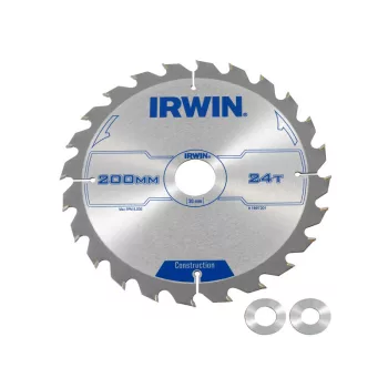 IRWIN1 Fűrésztárcsa fához 200 x 30 mm / 24T