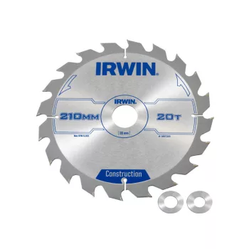 IRWIN1 Fűrésztárcsa fához 210 x 30 mm / 20T