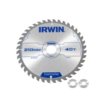 IRWIN1 Fűrésztárcsa fához 210 x 30 mm / 40T
