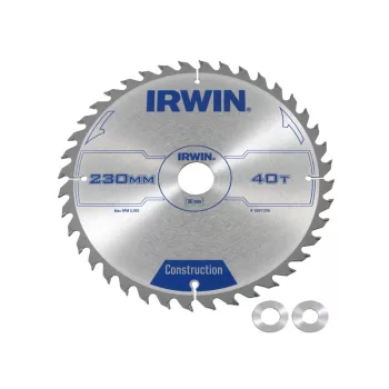 IRWIN1 Fűrésztárcsa fához 230 x 30 mm / 40T
