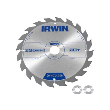 IRWIN1 Fűrésztárcsa fához 235 x 30 mm / 20T