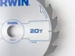 IRWIN1 Fűrésztárcsa fához 235 x 30 mm / 20T