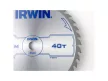 IRWIN1 Fűrésztárcsa fához 350 x 30 mm / 40T