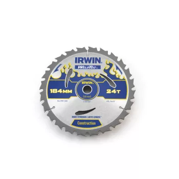 IRWIN1 Fűrésztárcsa fához 184 x 16 mm / 24T