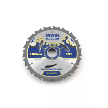 IRWIN1 Fűrésztárcsa fához 190 x 30 mm / 18T