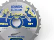 IRWIN1 Fűrésztárcsa fához 190 x 30 mm / 18T