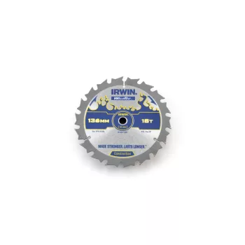 IRWIN1 Fűrésztárcsa fához 136 x 10 mm / 18T