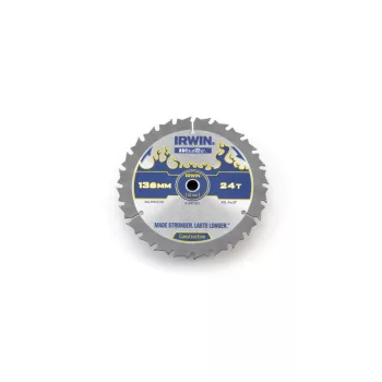 IRWIN1 Fűrésztárcsa fához 136 x 10 mm / 24T