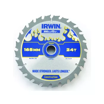 IRWIN1 Fűrésztárcsa fához 165 x 20 mm / 24T