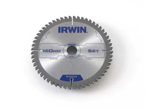 IRWIN1 Fűrésztárcsa aluminiumhoz 160 x 20 mm / 56T