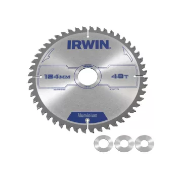 IRWIN1 Fűrésztárcsa aluminiumhoz 184 x 30 mm / 48T