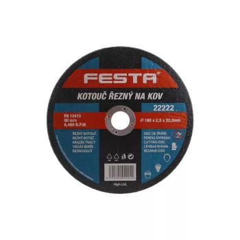 FESTA Vágókorong fémre 180 x 2,5 x 22,2 mm