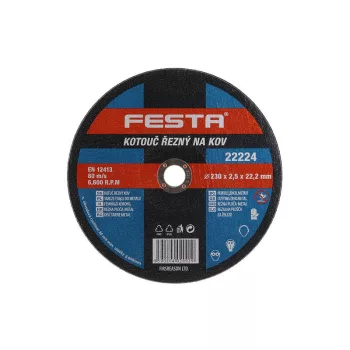 FESTA Vágókorong fémre 230 x 2,5 x 22,2 mm