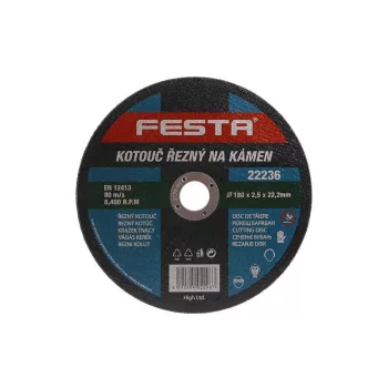 FESTA Vágókorong kőre 180 x 2,5 x 22,2 mm