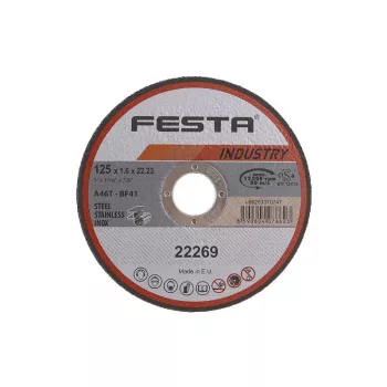 FESTA Vágókorong fémre 125 x 1,6 x 22,2 mm