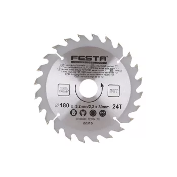 FESTA Fűrésztárcsa fához 180 x 30 x 2,2 mm / 24T