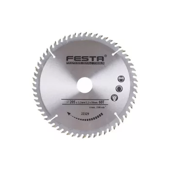 FESTA Fűrésztárcsa fához 205 x 30 x 2,2 mm / 60T