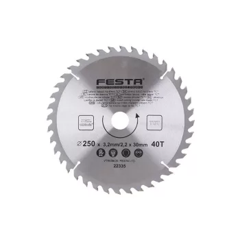 FESTA Fűrésztárcsa fához 250 x 30 x 2,2 mm / 40T