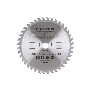 FESTA Fűrésztárcsa fához 300 x 30 x 2,2 mm / 40T