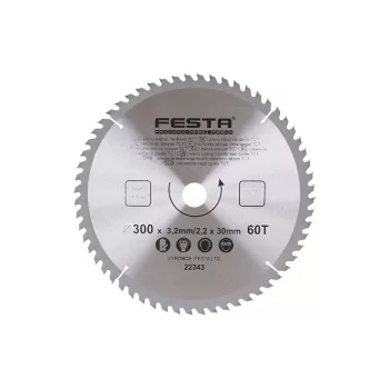 FESTA Fűrésztárcsa fához 300 x 30 x 2,2 mm / 60T