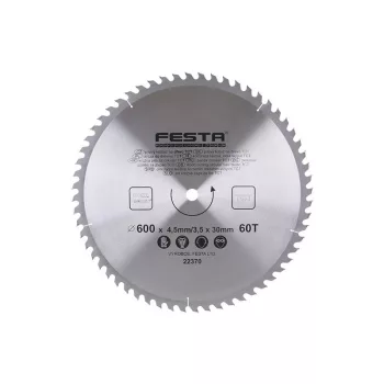 FESTA Fűrésztárcsa fához 600 x 30 x 3,5 mm / 60T